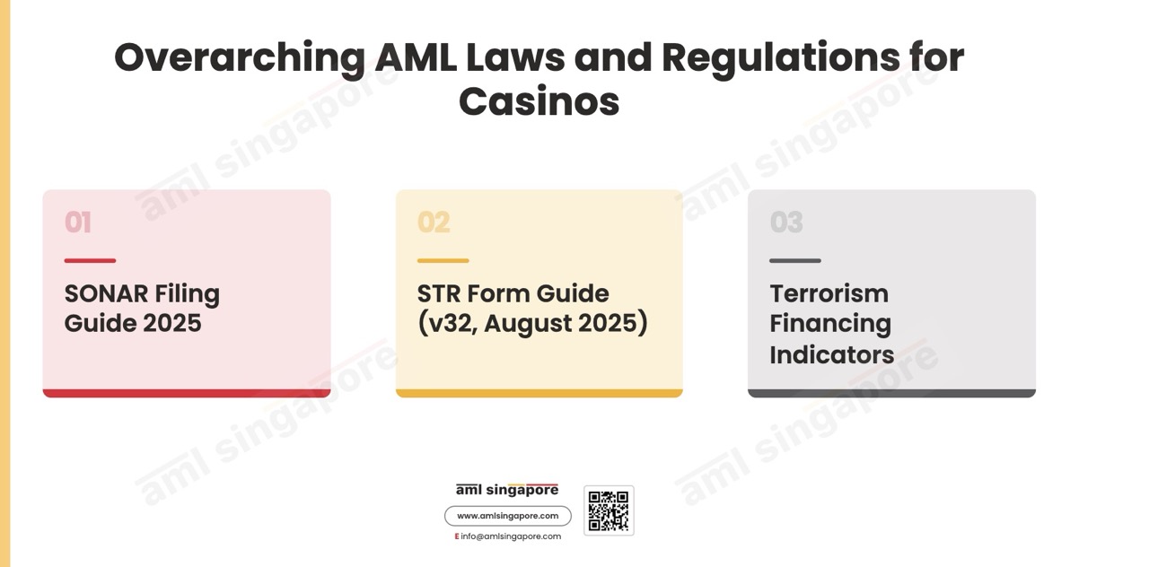 Overarching AML Laws and Regulations for Casinos in Singapore